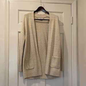 Old Navy Light Beige Open Cardigan